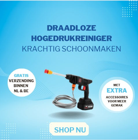 Draagbare Hogedrukreiniger – Krachtig schoonmaken
