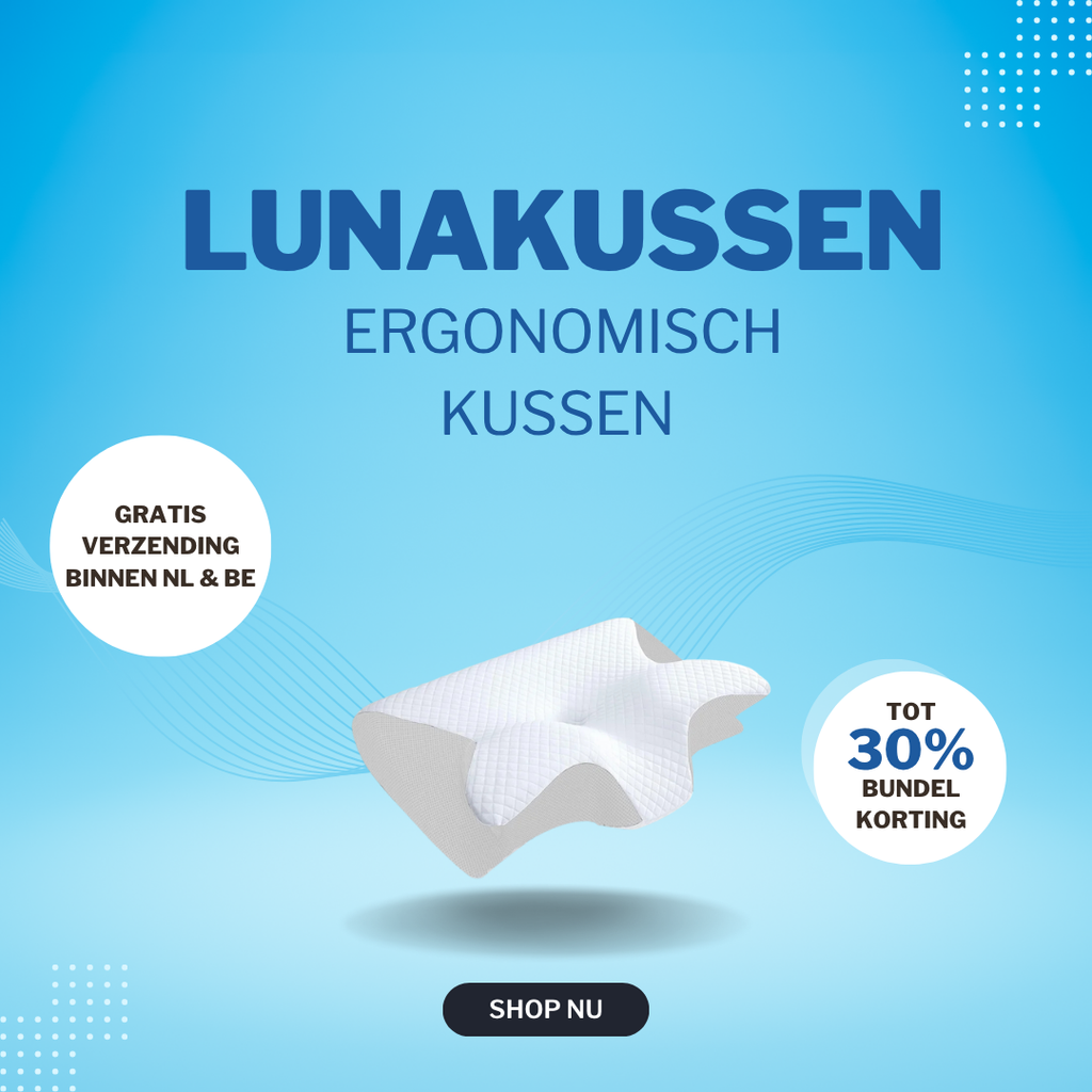 LUNAKUSSEN Ergonomisch Orthopedisch Kussen