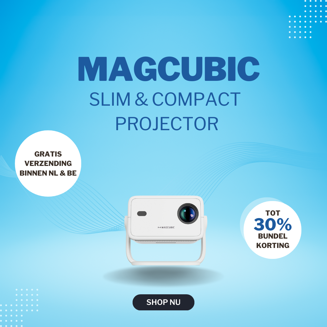 Magcubic Projector – Slimme Beeldkracht in Compact Formaat