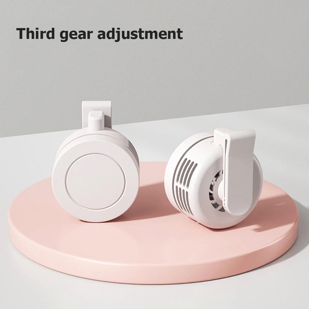 MINFUN Kleine Wervelwind Clip Taille Nek Ventilator