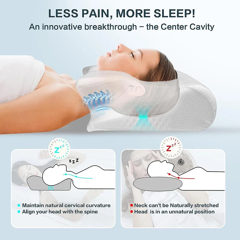 LUNAKUSSEN Ergonomisch Orthopedisch Kussen